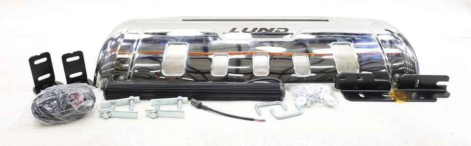 NUEVO Lund Bull Bar con barra de luz LED 27021206 Ford F-150 Styleside 2004-2018 Foto 4 de 4