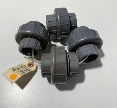 4 Quantität Lasco Pvci 1 '' SCH80 Union PVCI1SCH80