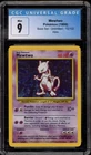 Pokemon Mewtwo Base Set Unlimited Holo Rare #10 CGC 9 Mint