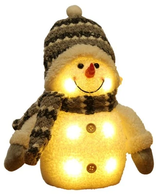 Bambelaa! Schneemann "Coldy" Deko LED Figuren Weihnachten Beleuchtet Winter - Bild 1 von 4