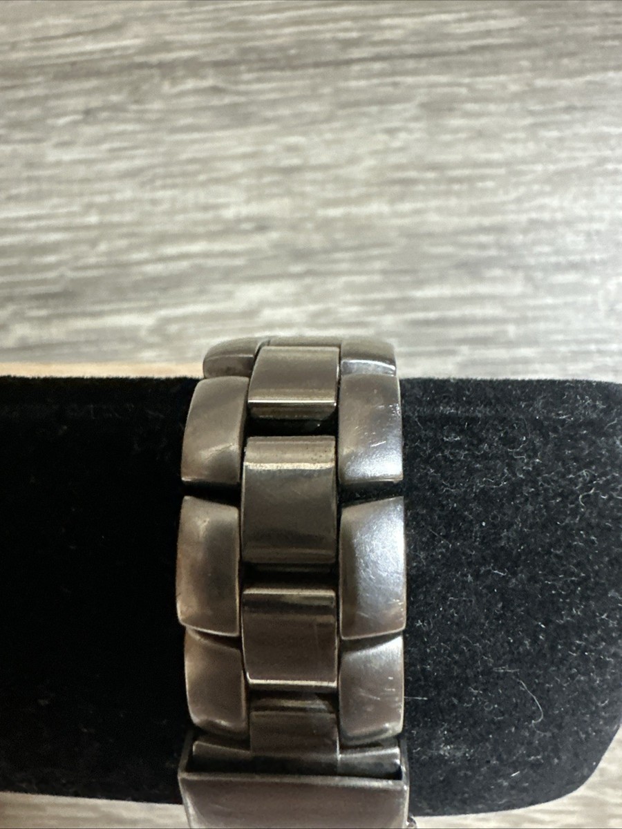 Ladies Fossil Blue Silver Tone Quartz Watch AM-3526 Fossil Am-3526 Ladies Womens Wrist Watch Blue Face Stainless  main image 2