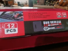 12 Piece Metric Socket Set