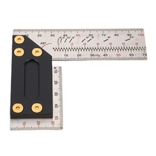 90 Degree Positioning Ruler Stainless Steel for Accurate Woodworking Lines