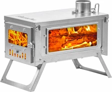 FIREHIKING Titanium Stove Portable Folding Tent Ta1 Stove Slide Mini for Camping