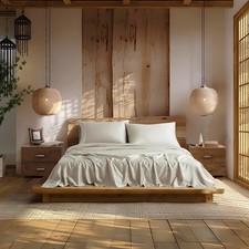 500 Threadcount Tencel Lyocell 4-Piece Sheet Set, Queen, Tan