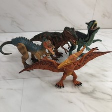Lot Kid Galaxy Posable Dinosaur Action Figures T-REX, PTERANODON, CARNOTAURUS  