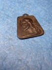 Vintage Bronze St.Christopher And Jesus Pendant — photo 5