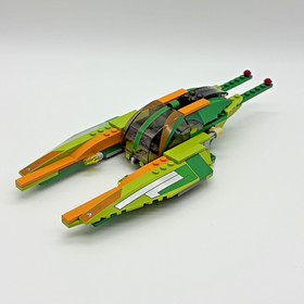 Lego 7133 Bounty Hunter Pursuit Zam Wessell Speeder Complete Build Attack Clones