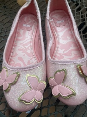 Ground Up Wicked Pink Butterfly Shoes, Size 2