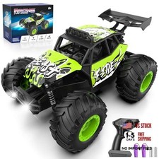 Remote Control Car, All Terrain RC Cars with Speed Switch RC Truck with Green