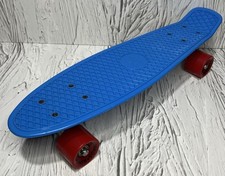 Rimable Completo 22" Skateboard Penny Skateboard Blu Chiaro Rosso Ruote Pre proprio