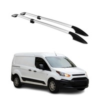 Dachreling Alu FüR Ford Transit Connect 2013-2024 Langer L2 Alu Grau