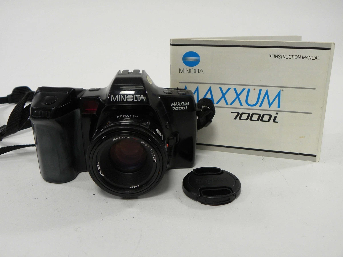 Appareil Photo Minolta Maxxum 7000i – Compact Avec Accessoires – Parfait état