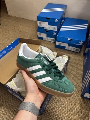 adidas Gazelle Indoor Collegiate Green Cloud White Gum