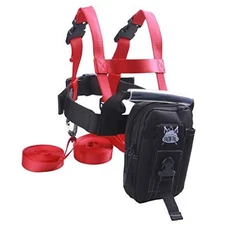 GSM Brands Ski Trainer Harness with Leash for Teaching Kids Skiing Safely 