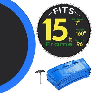Yescom Trampoline Mat & Pad Replacement Kit 96V-Ring for 15ft Trampoline Frame