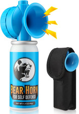 1.4Oz Bear Horn Self Defense 123Db Loud Air Horn Audible up to 1/2 Mile Safety A