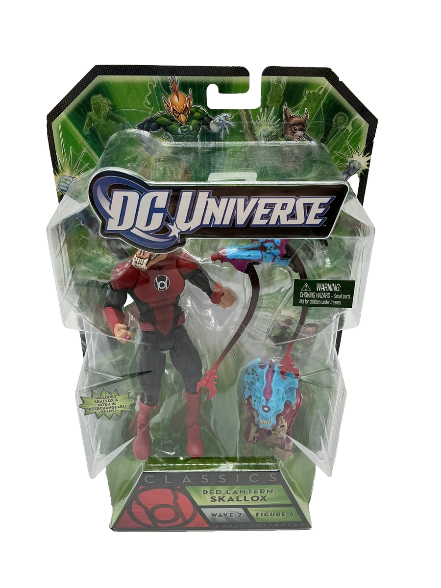 Mattel DC Universe Classics Wave 2 Figure 6 RED LANTERN: SKALLOX
