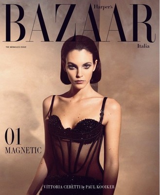 VITTORIA CERETTI by Paul Kooiker HARPER'S BAZAAR Magazine Italia December 2022