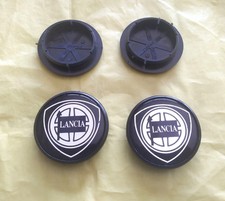 SET 4PZ. COPRIMOZZO TAPPI CERCHI IN LEGA LANCIA - MISURE EST. 55mm INT. 44mm