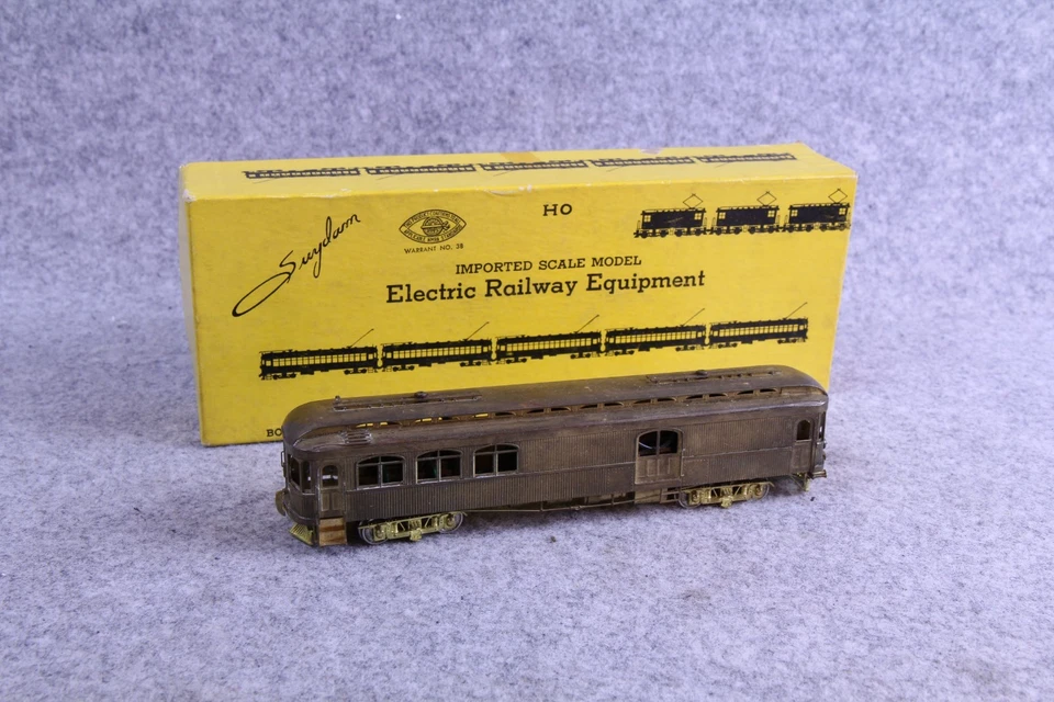 E. SUYDAM Co. #125 WOOD INTERURBAN COMBIE " BERRY CAR" SACRAMENTO NORTHERN NILES - Image 2 of 4