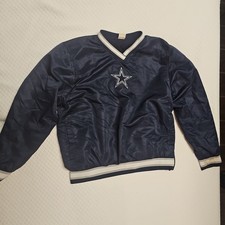 Dallas Cowboys Boys Pullover Weatherjacket, Size Small