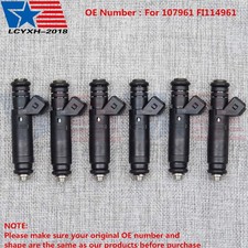 6x Fuel Injectors 60lb 630cc For Siemens Deka Vw Audi Gm Agu Ev1 Fi114961 Usa 6x Fuel Injectors 60lb 630cc For Siemens Deka Vw Audi Gm Agu Ev1 Fi114961 Usa