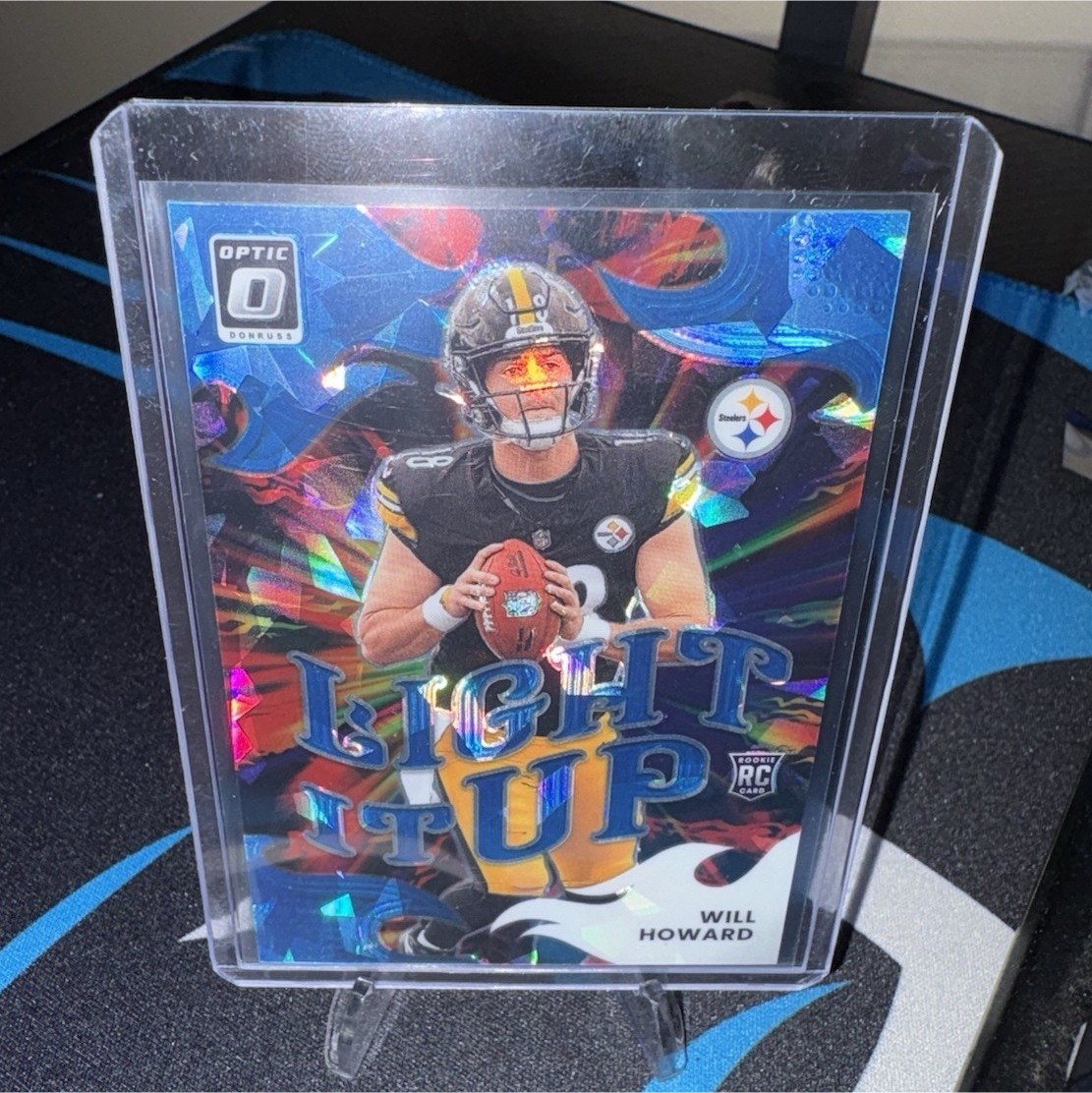 2025 Panini Donruss Optic Light It Up Will Howard #7 Ice /55 RC 🔥