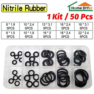 #ad O Ring Replacement Rubber Seal Kit NBR For High Pressure Washer Hose Lance $14.19
