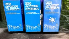 Lot 3 Kids Against Maturity Core Humor Group Party Card Game Kid To Adults 