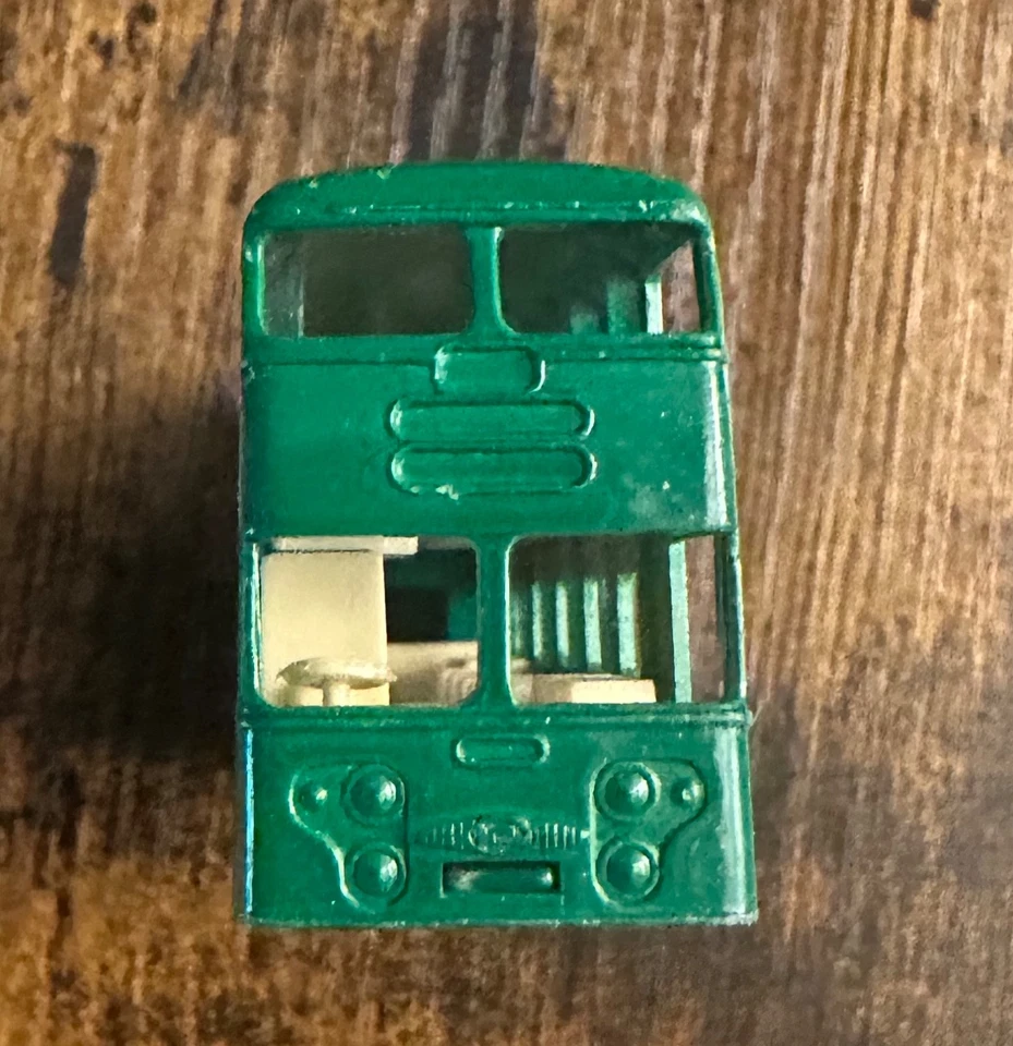 Esso Daimler 伦敦绿色巴士火柴盒额外汽油 1966 #74  — 第 3/4 张图片