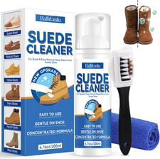 Suede Cleaner Kit   6.76 Oz Suede  Nubuck Shoe Cleaner with Brush  Towel   Cle