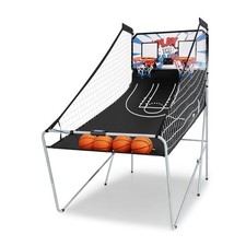 Topbuy Foldable Dual Shot Basketball Arcade Game Indoor Outdoor 1-4 Player