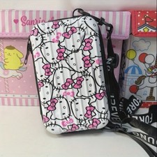 Hello Kitty Mini Crossbody Travel Case Bag Adjustable Strap Cute Purse