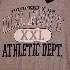 Soffe VTG 90s US Navy Graphic Crewneck Sweatshirt Men XL USA