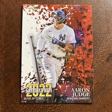 2023 Topps Series 1 Aaron Judge 2022 Greatest Hits Insert #22GH-14