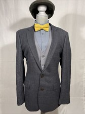 Men's J Crew Ludlow Blazer Sport Coats Two Button Linen Sports Jacket 42L Men