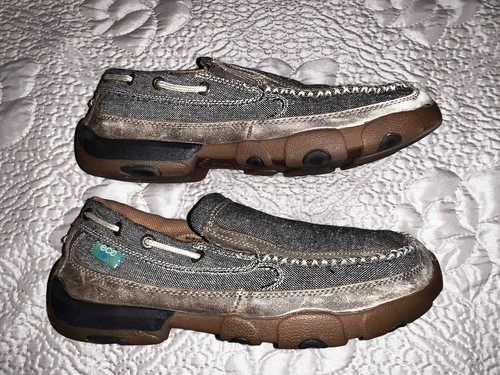 Twisted X Men's ECO TWX Slip On Driving Moccasins Moc Toe MDMS012 Size 8M New - Picture 10 of 14