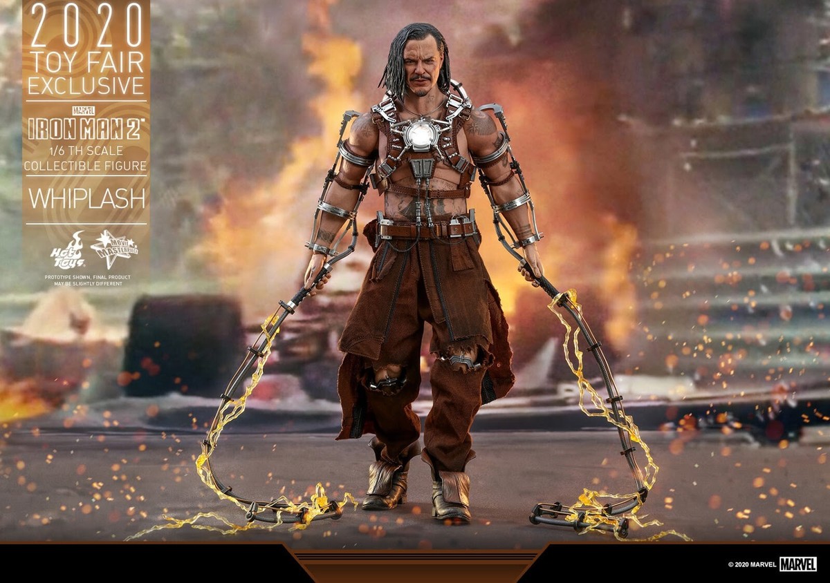 In stock) Hot Toys MMS569 Iron Man 2 - 1/6 Whiplash 2.0 BNIB