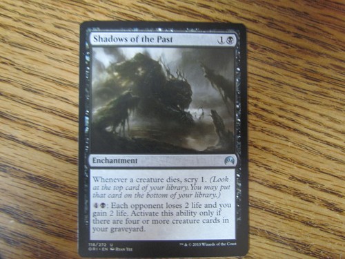 ORIGINS UNC, Shadows of the Past x4 4x LP NM MTG - Picture 2 of 2