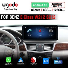 12.3" Android13 8+128GB Pantalla Actualización Estéreo Mercedes Benz Clase E W212 NTG4.0