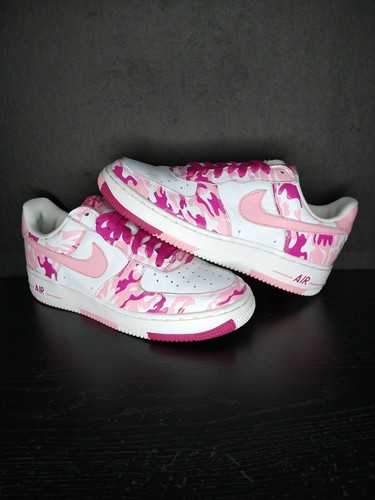pink camo air force 1