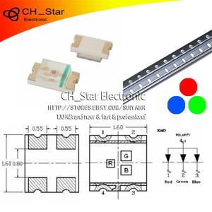 1000PCS SMD SMT 0603 Two-color Bi-Color Red&Green Light LED Diodes 1608 1000PCS SMD SMT 0603 Two-color Bi-Color Red&Green Light LED Diodes 1608