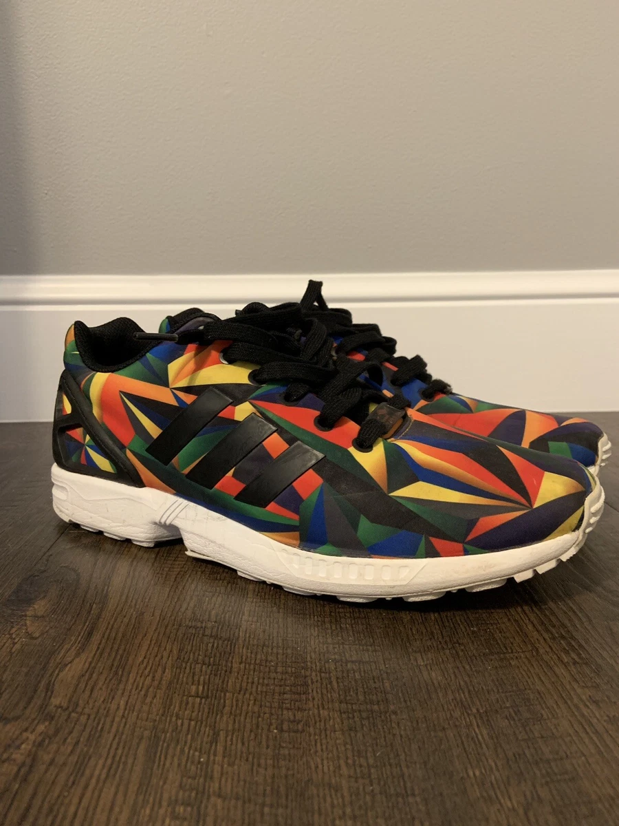 Rummet fingeraftryk sløjfe Adidas Men&#039;s Original ZX FLUX Size 10 Multi-Colored S81651 | eBay