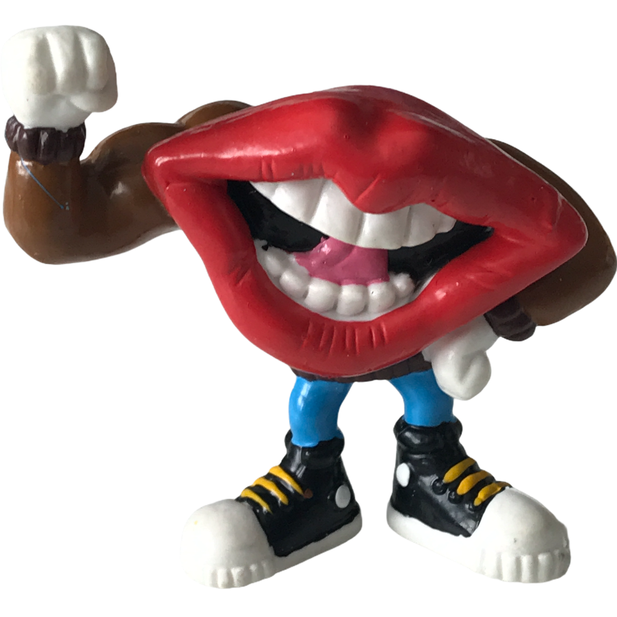 Vintage Applause Tang Lips PVC Figure Cool Dude Mascot Advertising 