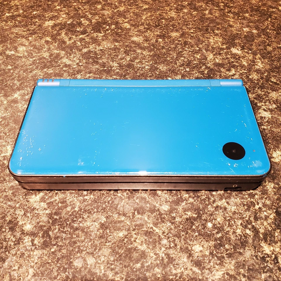 Nintendo DSi XL Handheld System - Midnight Blue CIB, Broken Top Screen No Stylus - Image 3 of 4