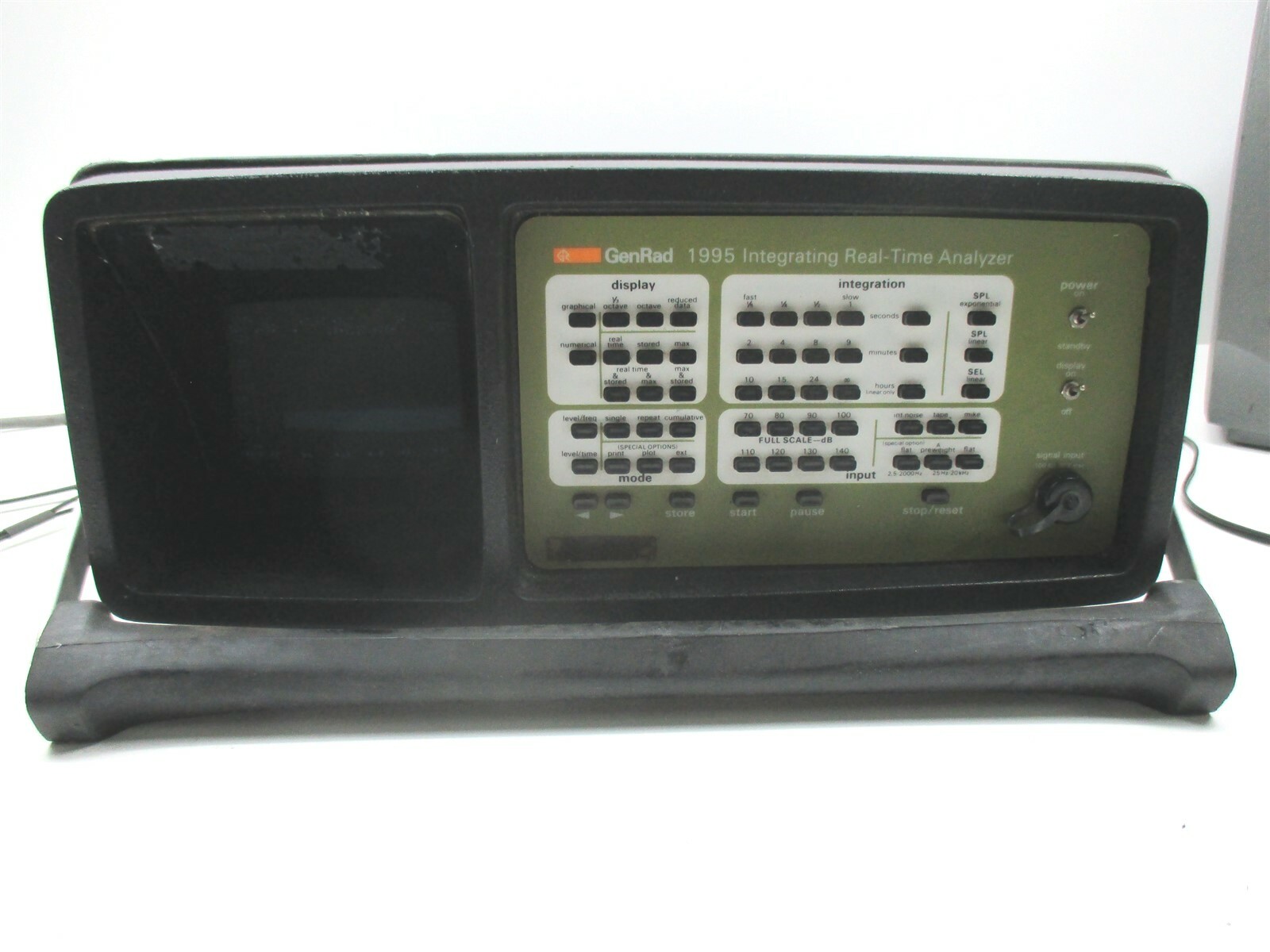 General Radio GenRad 1995 Integrating Real Time Analyzer Vintage Lab Unit