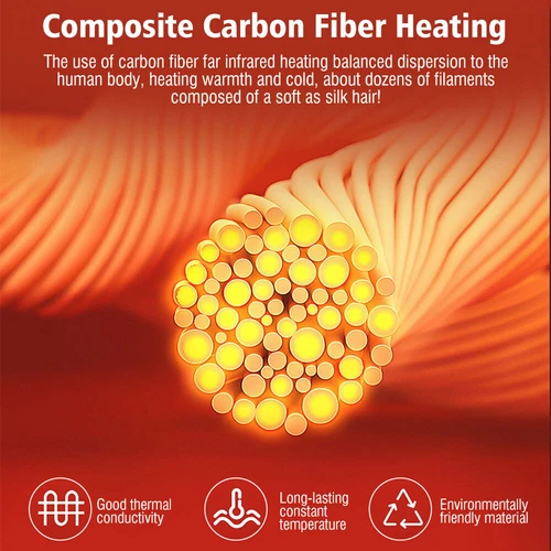 Chaqueta térmica eléctrica USB 21 áreas con batería para hombres y mujeres - Imagen 8 de 19