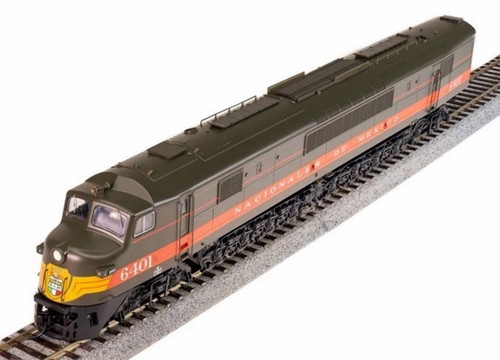 Broadway Limited Imports HO 2506 Baldwin Ciempiés, Nacionales de México #6401 | Zustand: New