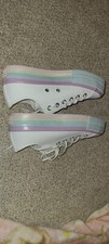 Rainbow Pastel Converse Glittery Pride Mujer 7 Hombre 5 Nuevos Sin Caja Zapatos
